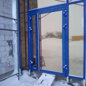 Алюминиевая дверь 800×2300 мм. GFTD49202 Алюминиевая дверь 800×2300 мм. GFTD49202